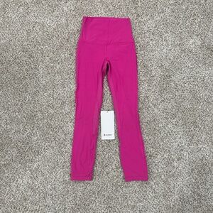 Wunder Train High Rise Crop 23” - Pink
